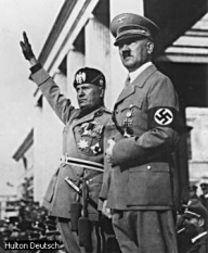mussolini and hitler